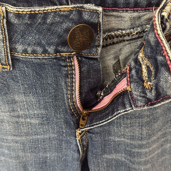 Women’s Wrangler Low Rise Bootcut Jeans Size 3/4 x 34 - Picture 9 of 12